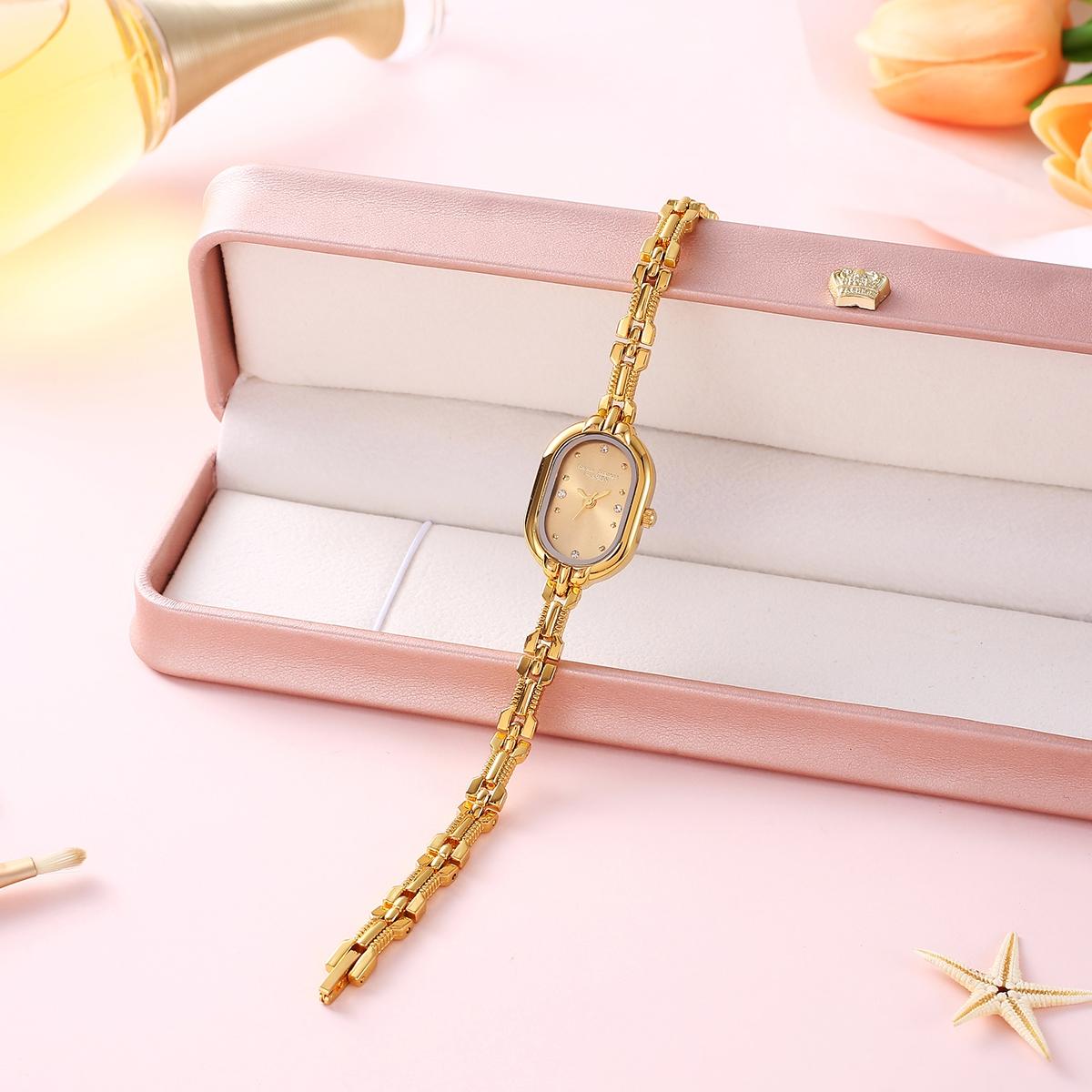 Diana Retro Oval Gold