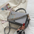 Crossbody Bag with Chain Handle