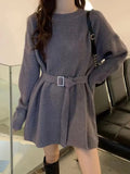 Chic Knitted Sweater Dress 2023