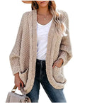 Chunky Twist Cardigan Autumn Winter Knitwear