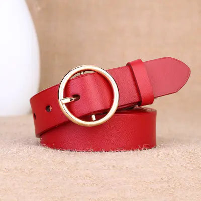 Sophia Signature Leather Belt