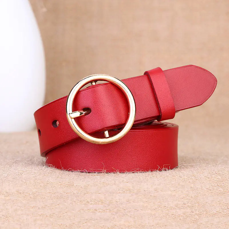 Sophia Signature Leather Belt