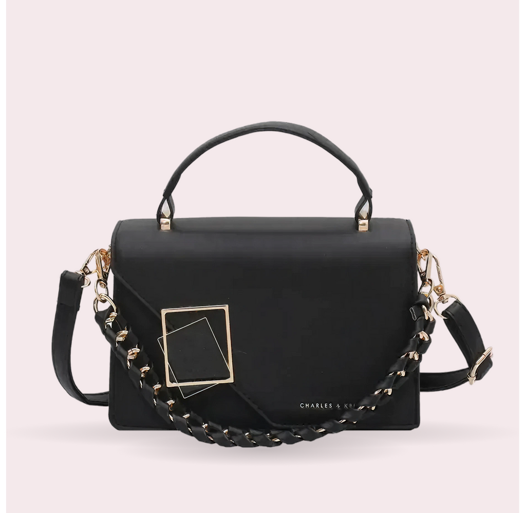 Crossbody Bag with Chain Handle