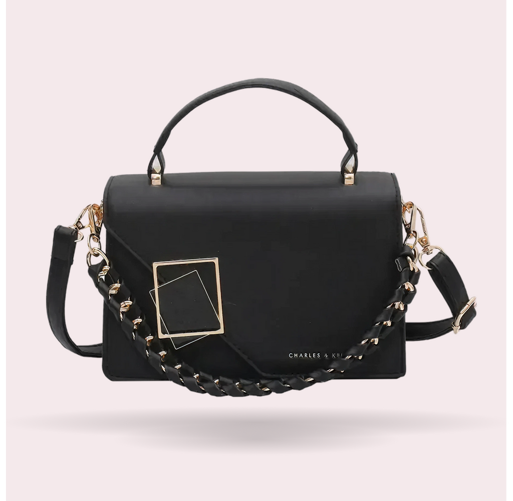 Crossbody Bag with Chain Handle