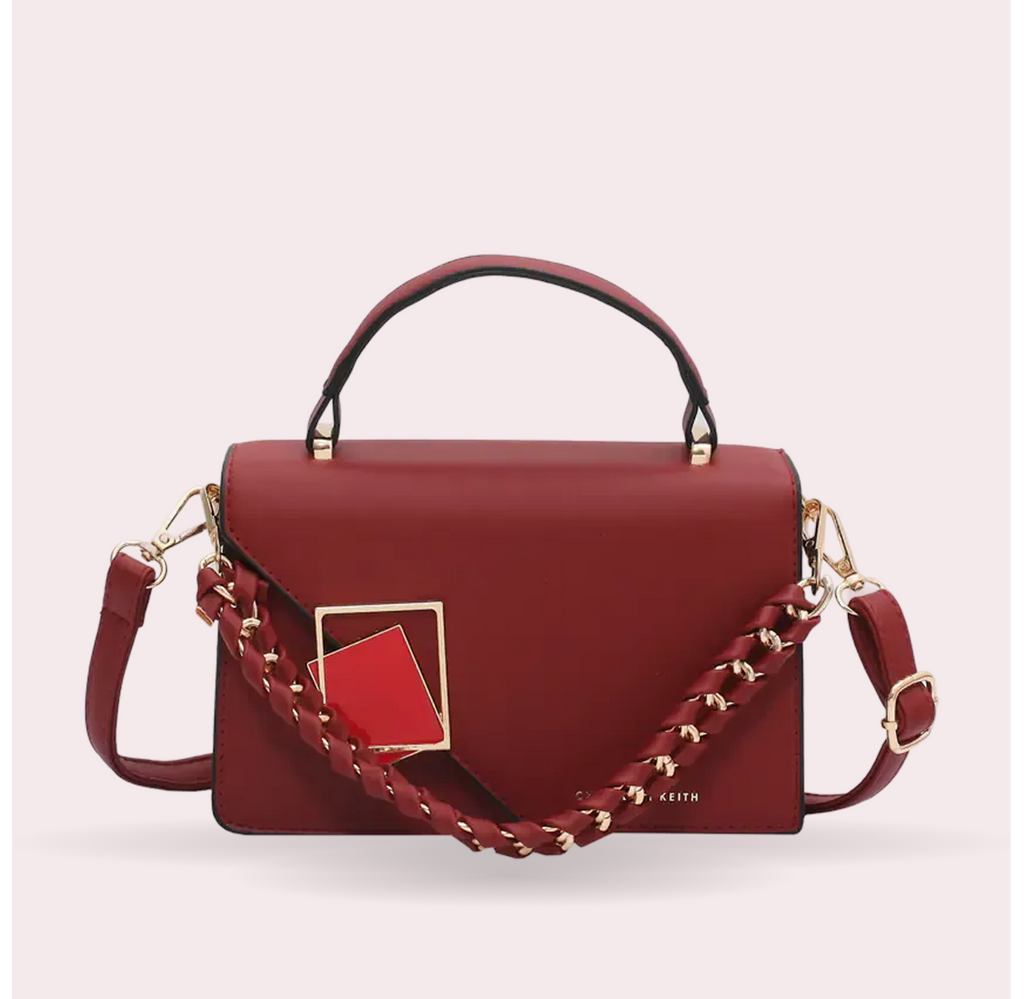 Crossbody Bag with Chain Handle