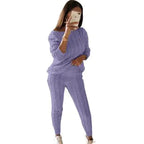 One-Shoulder Sweater Set for Women