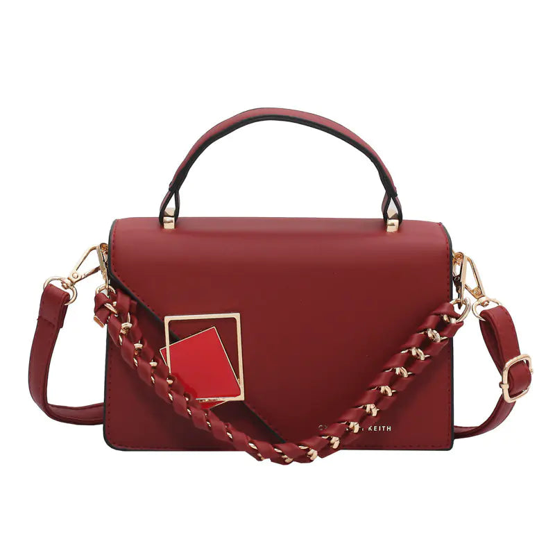 Crossbody Bag with Chain Handle