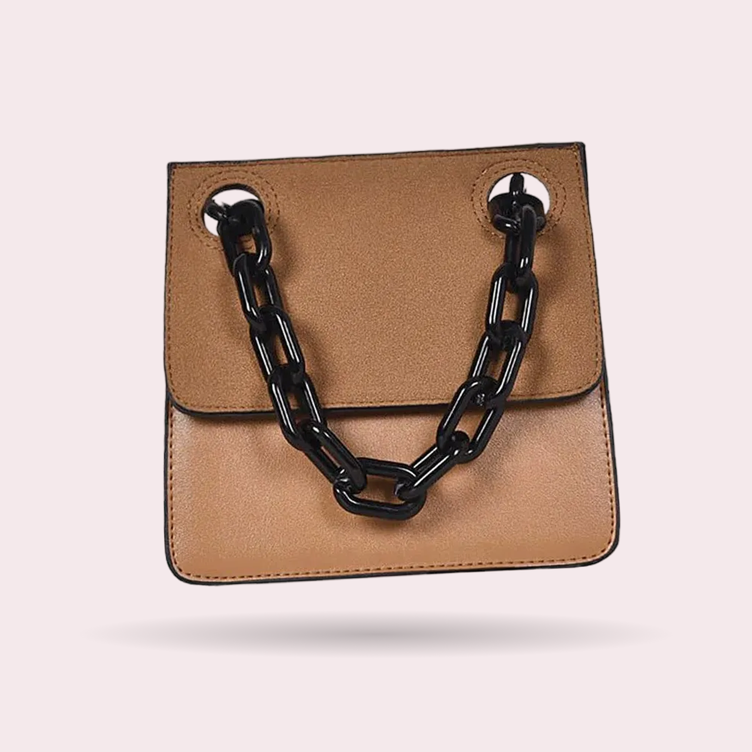 Chic Vintage Chain Bag with Decorative Design