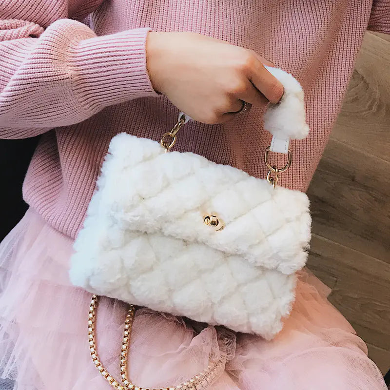 Furry Crossbody Bag