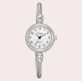 Grace Silver Bracelet Watch with Fine Chain