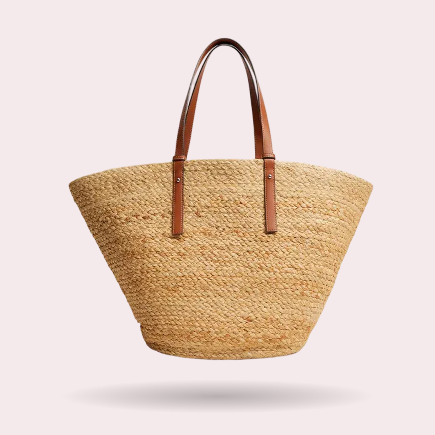 Sophia Signature Straw Bag