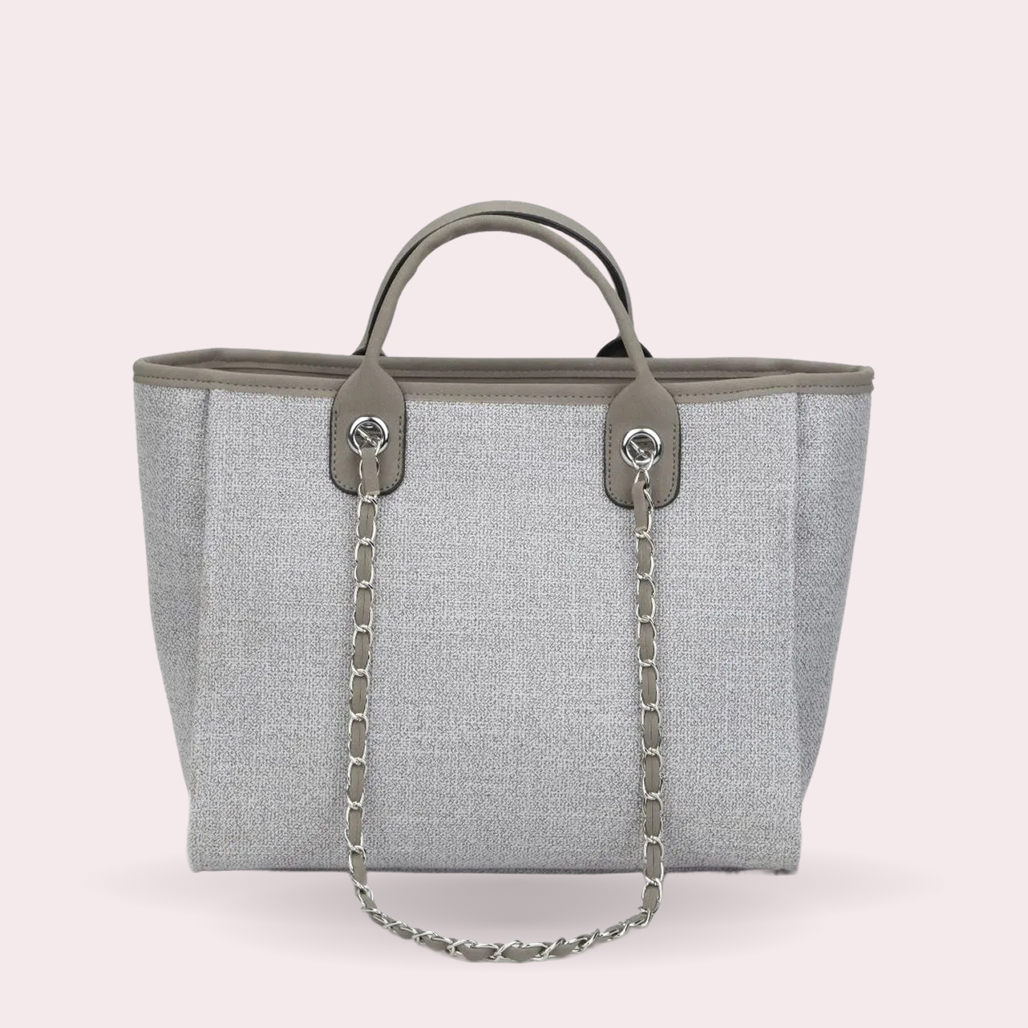 Sophie Canvas Chain-Strap Tote