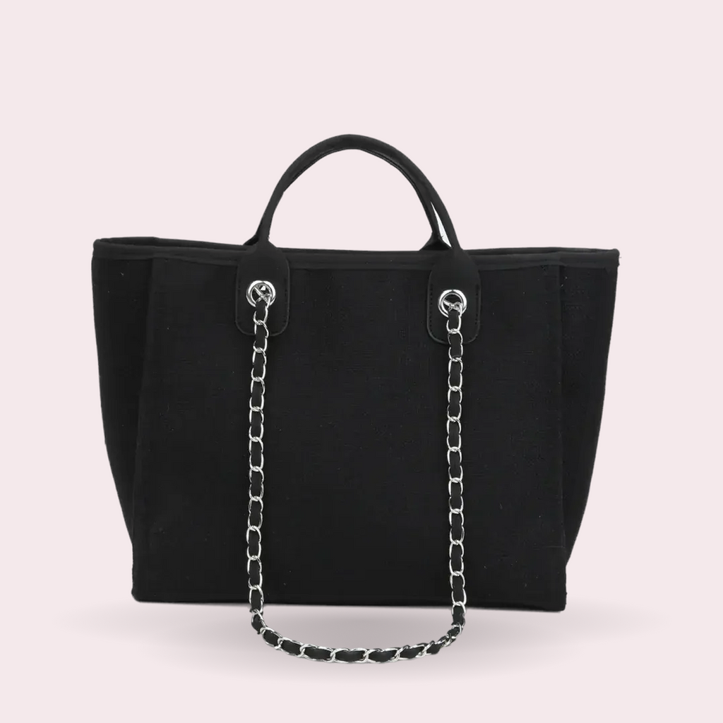 Sophie Canvas Chain-Strap Tote