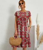 Lina Breeze Dress with relaxed shape and summer soul