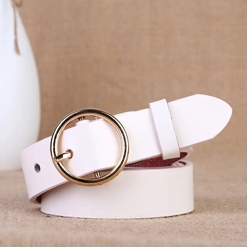 Sophia Signature Leather Belt