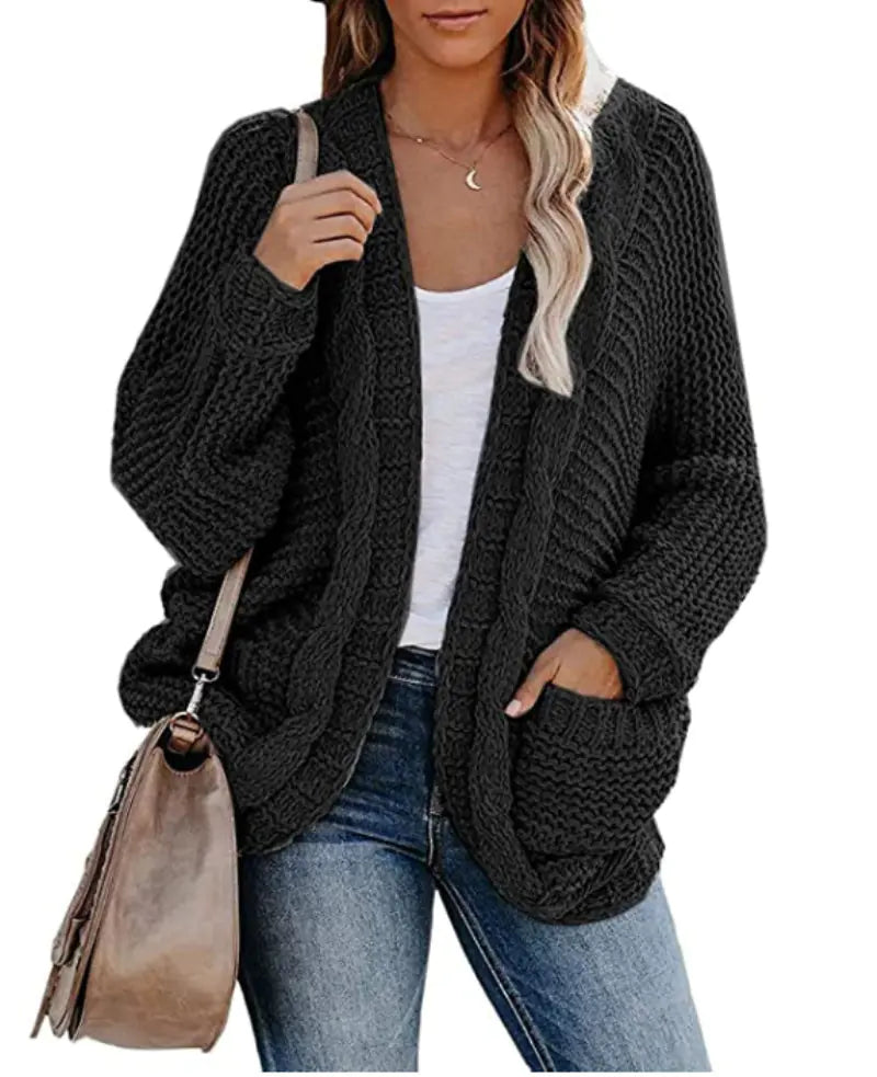 Chunky Twist Cardigan Autumn Winter Knitwear
