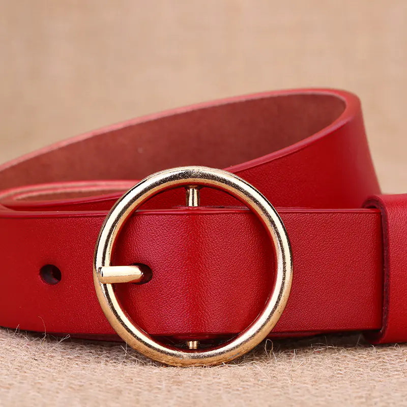 Sophia Signature Leather Belt