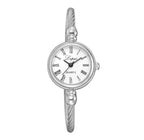 Grace Silver Bracelet Watch with Fine Chain