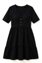 Brunna Dress with earthy calm and understated charm