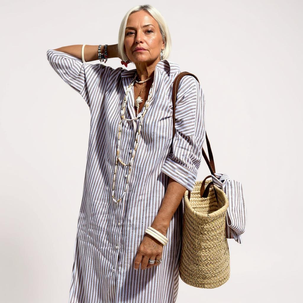 Sophia Signature Stripes Dress