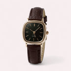 Elisabeth Leather Vintage Square Dial
