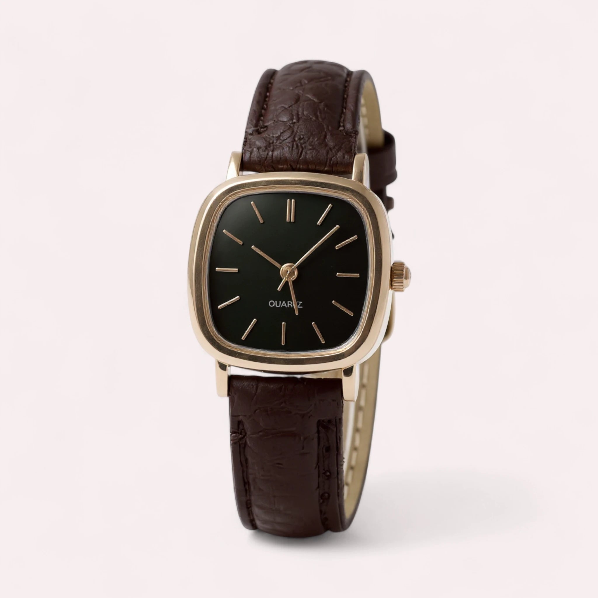 Elisabeth Leather Vintage Square Dial