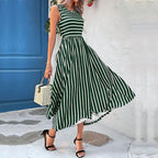 Delikate Ray Dress with sleeveless charm and soft rhythm