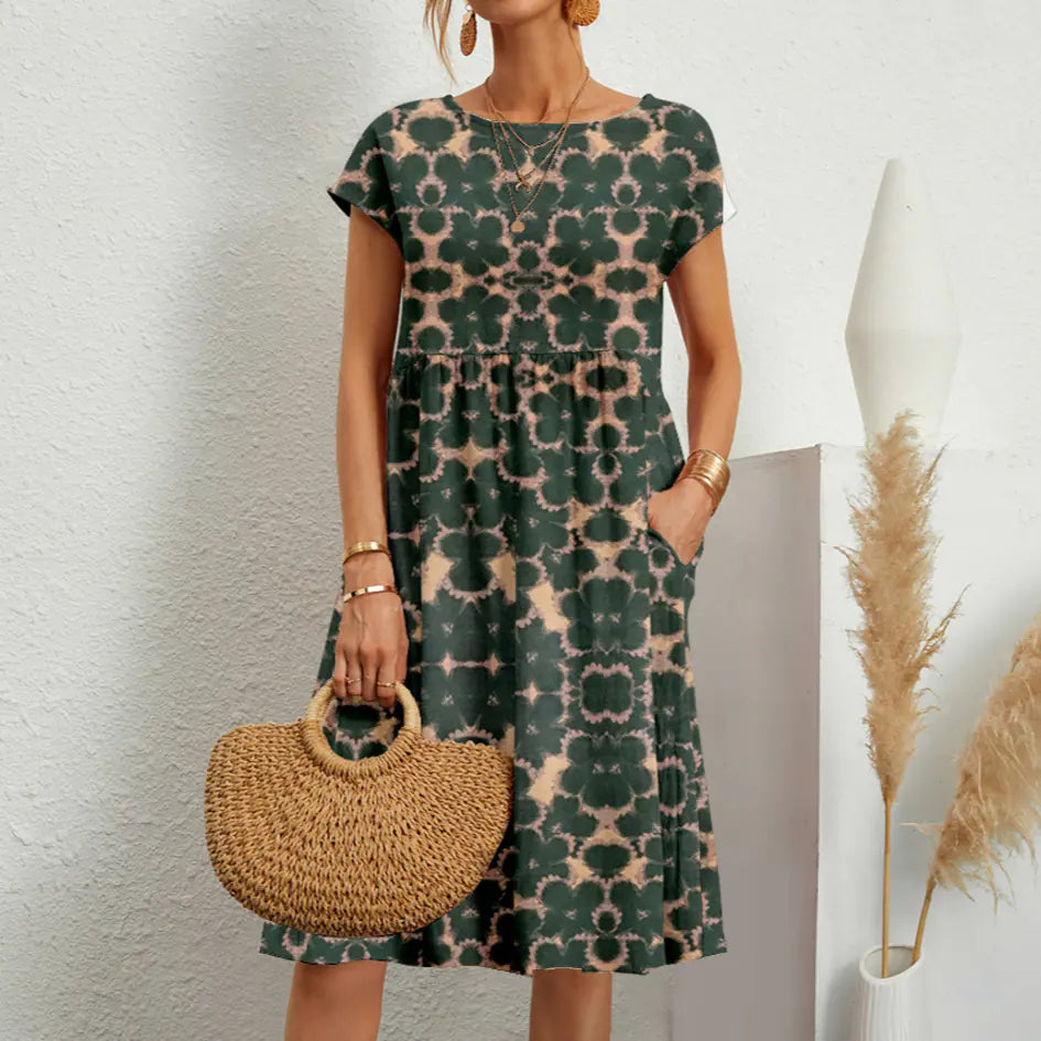 Lina Breeze Dress with relaxed shape and summer soul