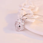 Rachel Regal Heart Crown Necklace