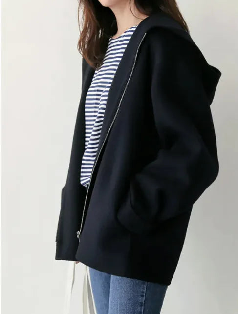 Wool Zip Coat
