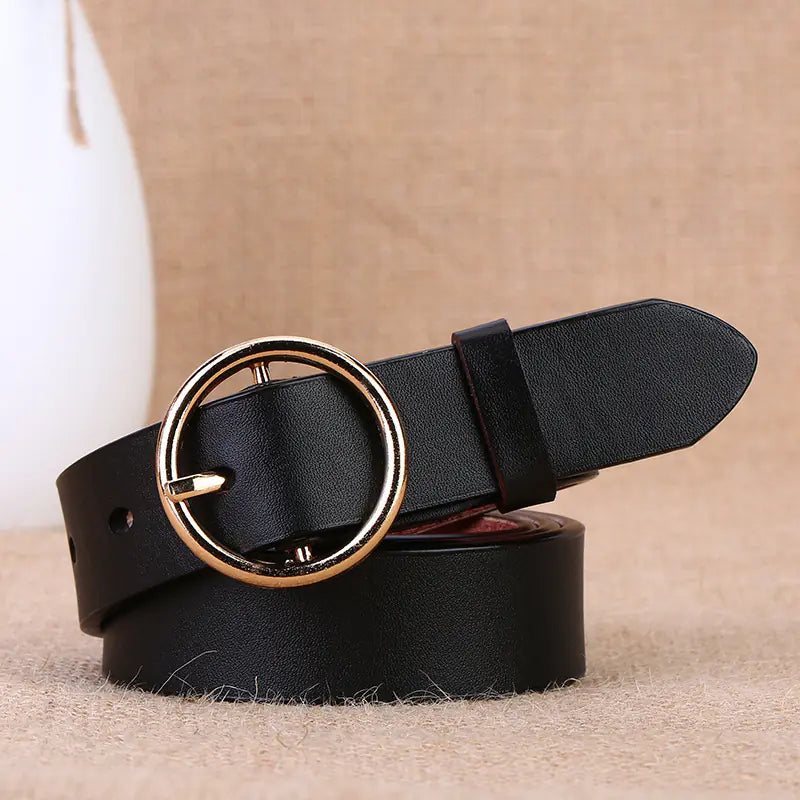 Sophia Signature Leather Belt