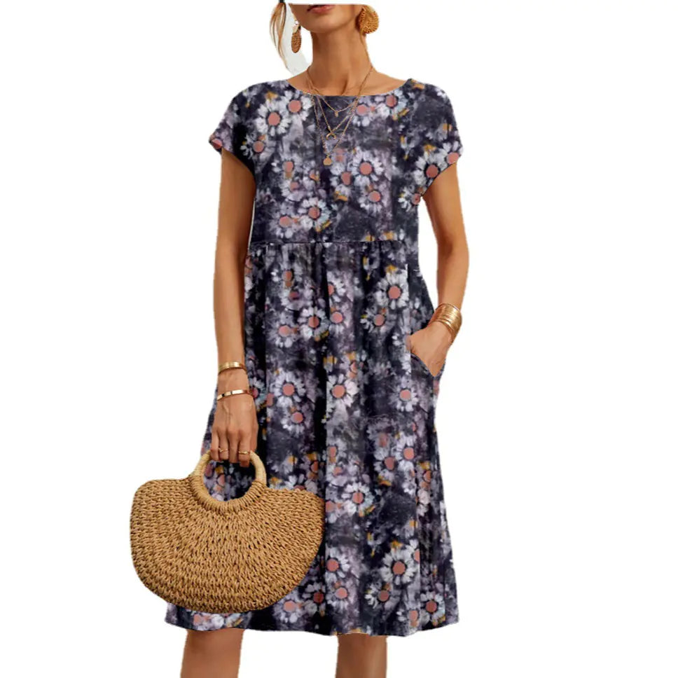 Lina Breeze Dress with relaxed shape and summer soul